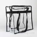 Jelas Vinyl PVC Tote Bag dengan Tali Bahu